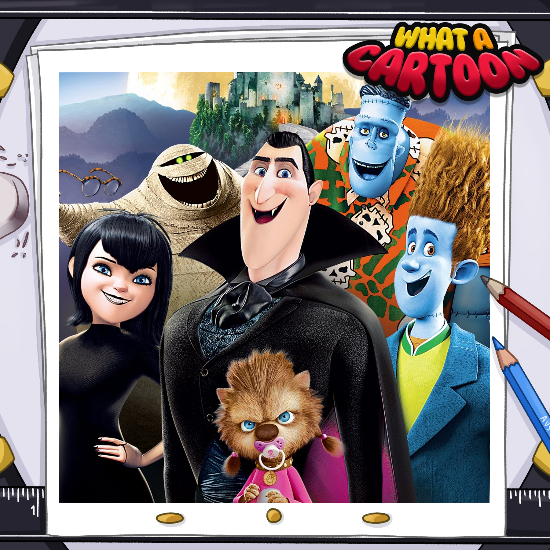 A Preview of What A Cartoon Movie for Hotel Transylvania
