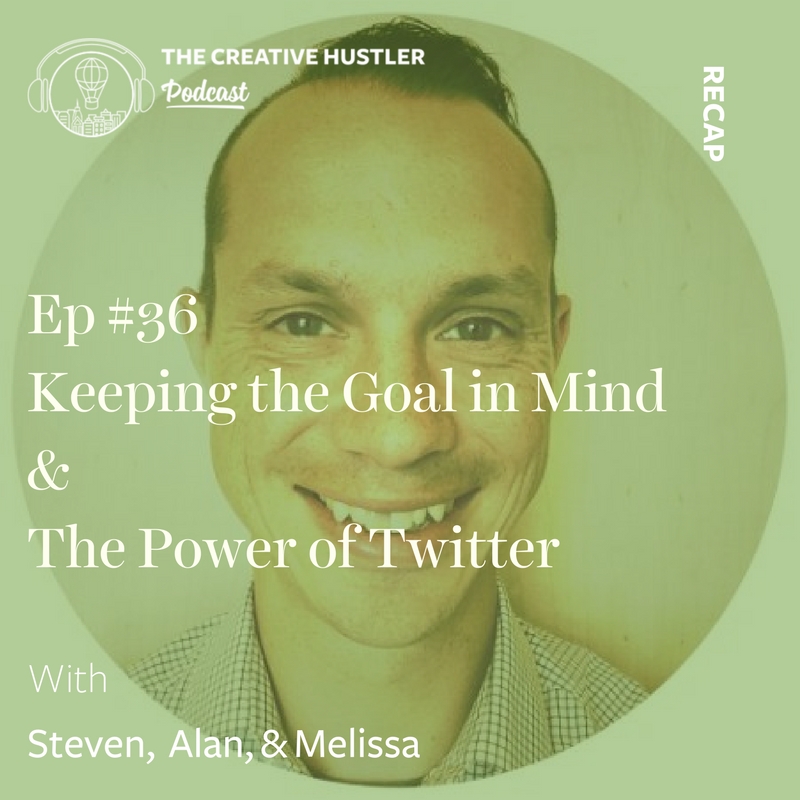 Keeping The Goal in Mind & The Power of Twitter