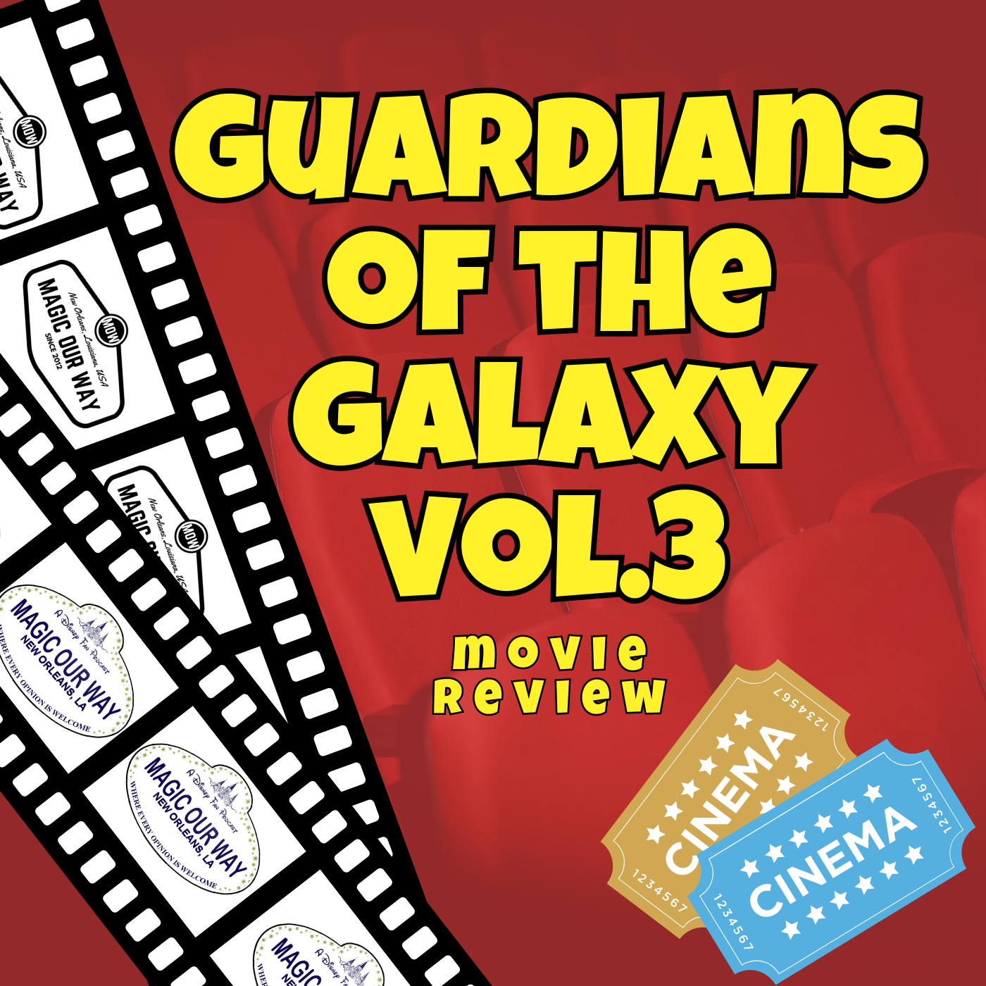 cover of episode Guardians of the Galaxy Vol. 3 Movie Review - MOW #472