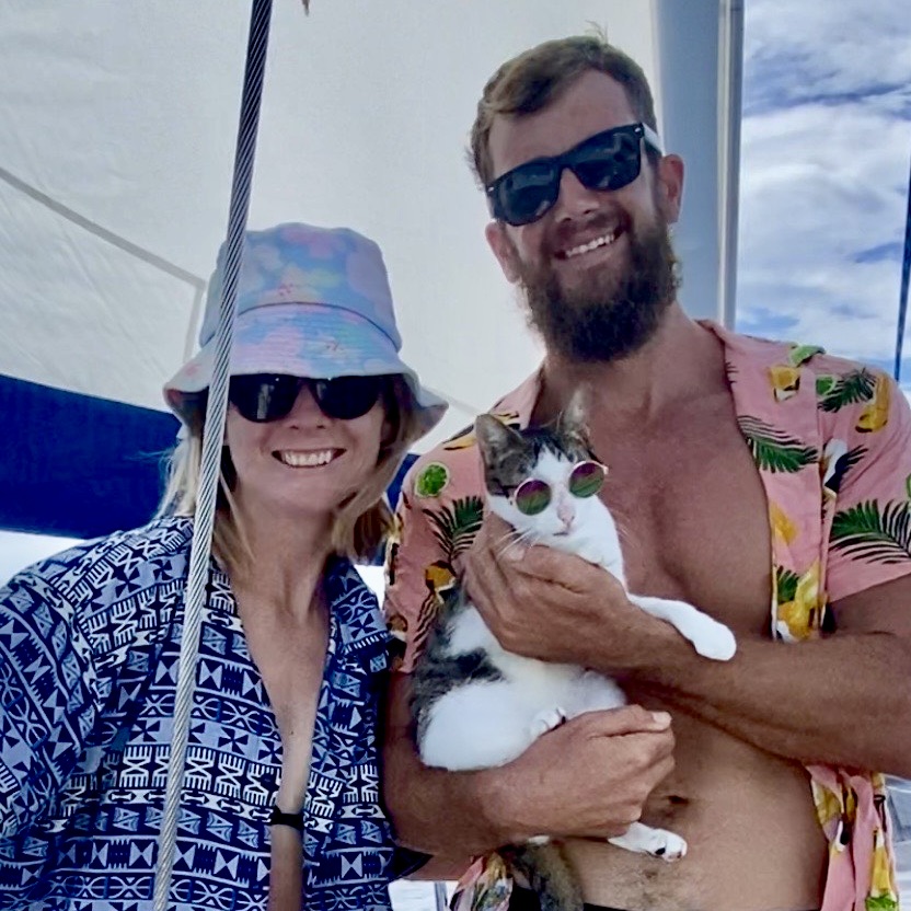 Sailing the Solomon Islands, Brett and Tess from The Seafaring Project Sailing the Solomon Islands, Brett and Tess from The Seafaring Project