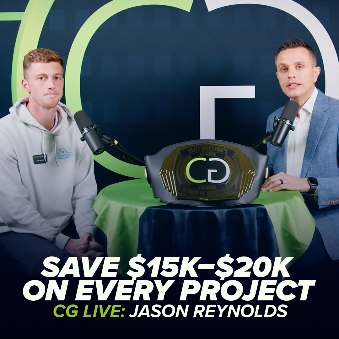 Jason Reynolds: How to Save $15K–$20K On Every Flip Project