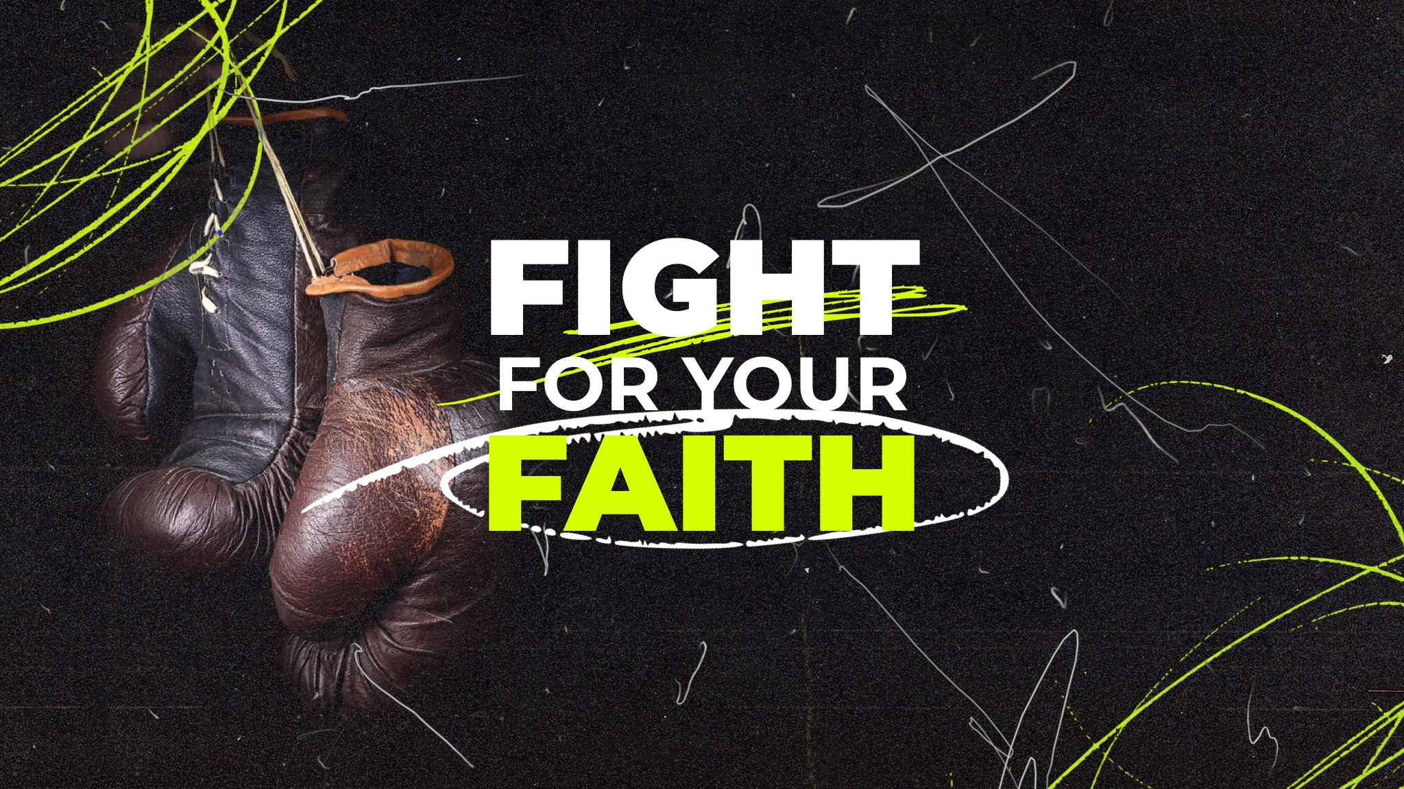 Fight For Your Faith- Jon Welch on Sunday August 14, 2022.