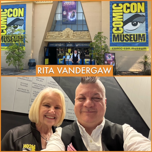 Episode 1643 - SDCC: Rita Vandergaw (Comic-Con Museum Exec. Director)!