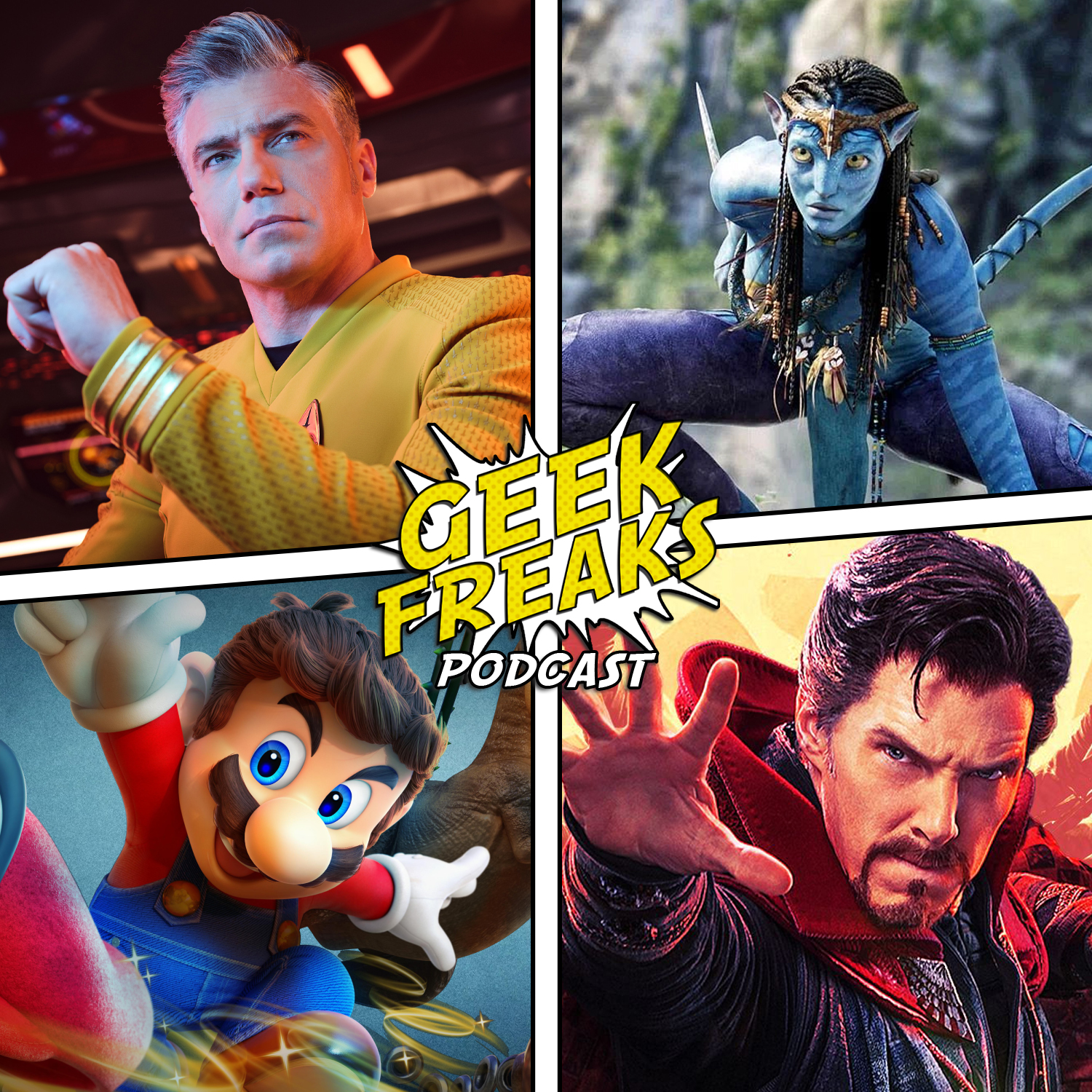 Doctor Strange and Captain Pike