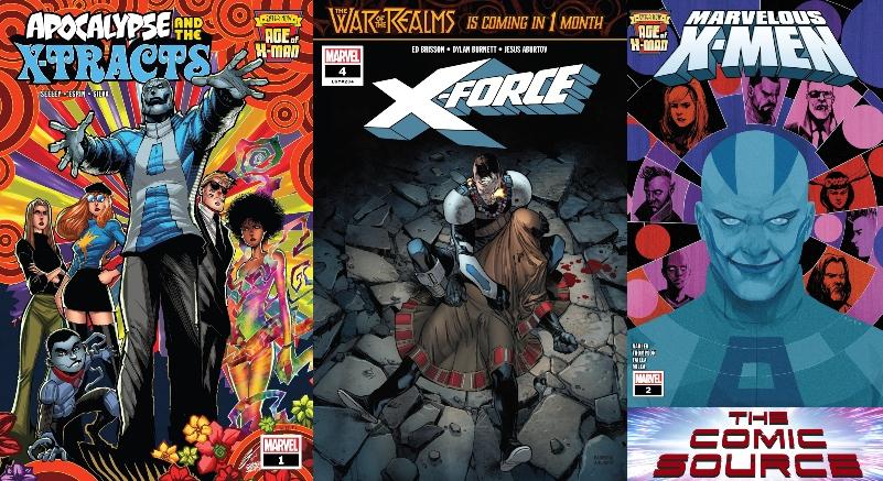 X-Tuesday - Apocalypse & the Extracts, X-Force #4 & Marvelous X-Men #2
