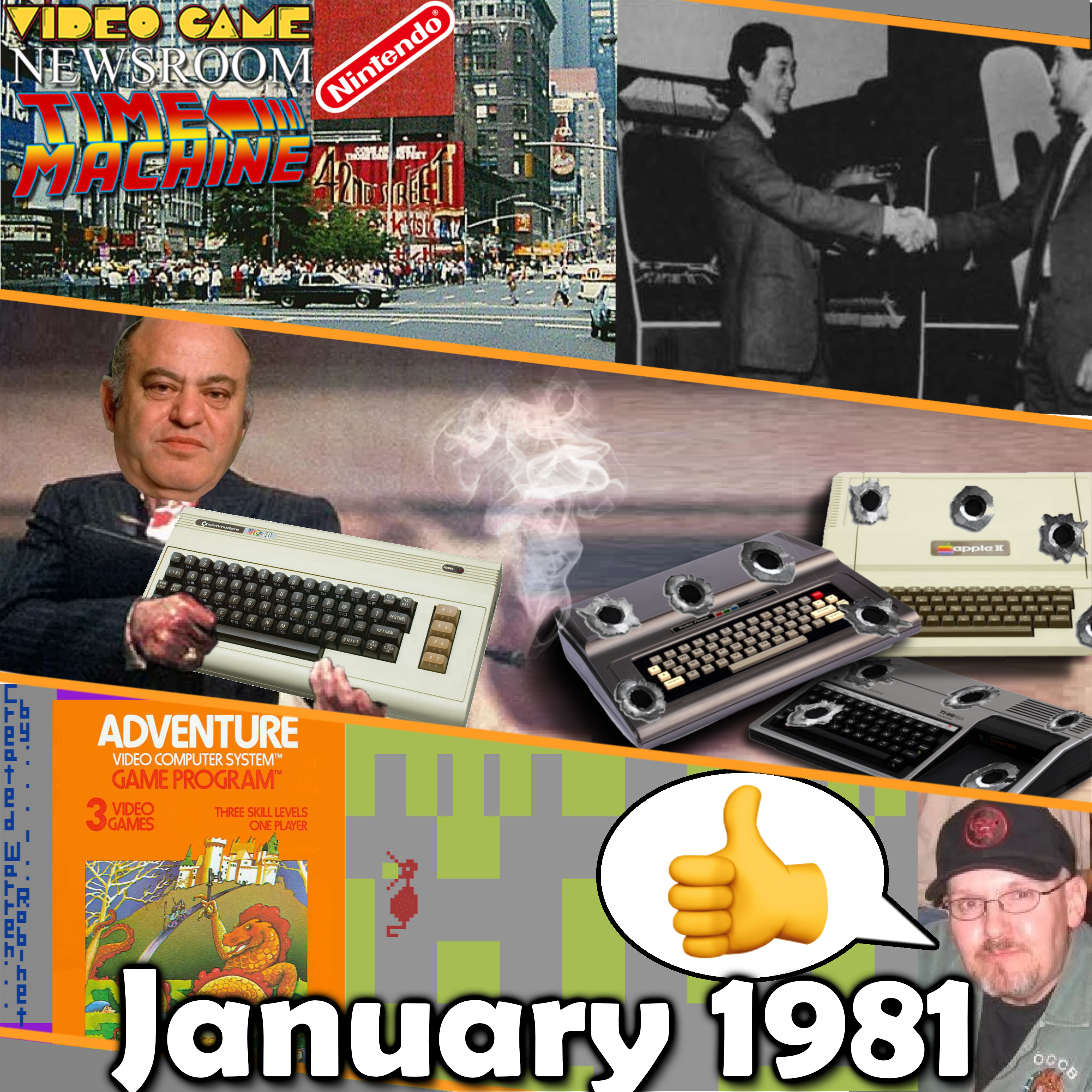 Video Game Newsroom Time Machine