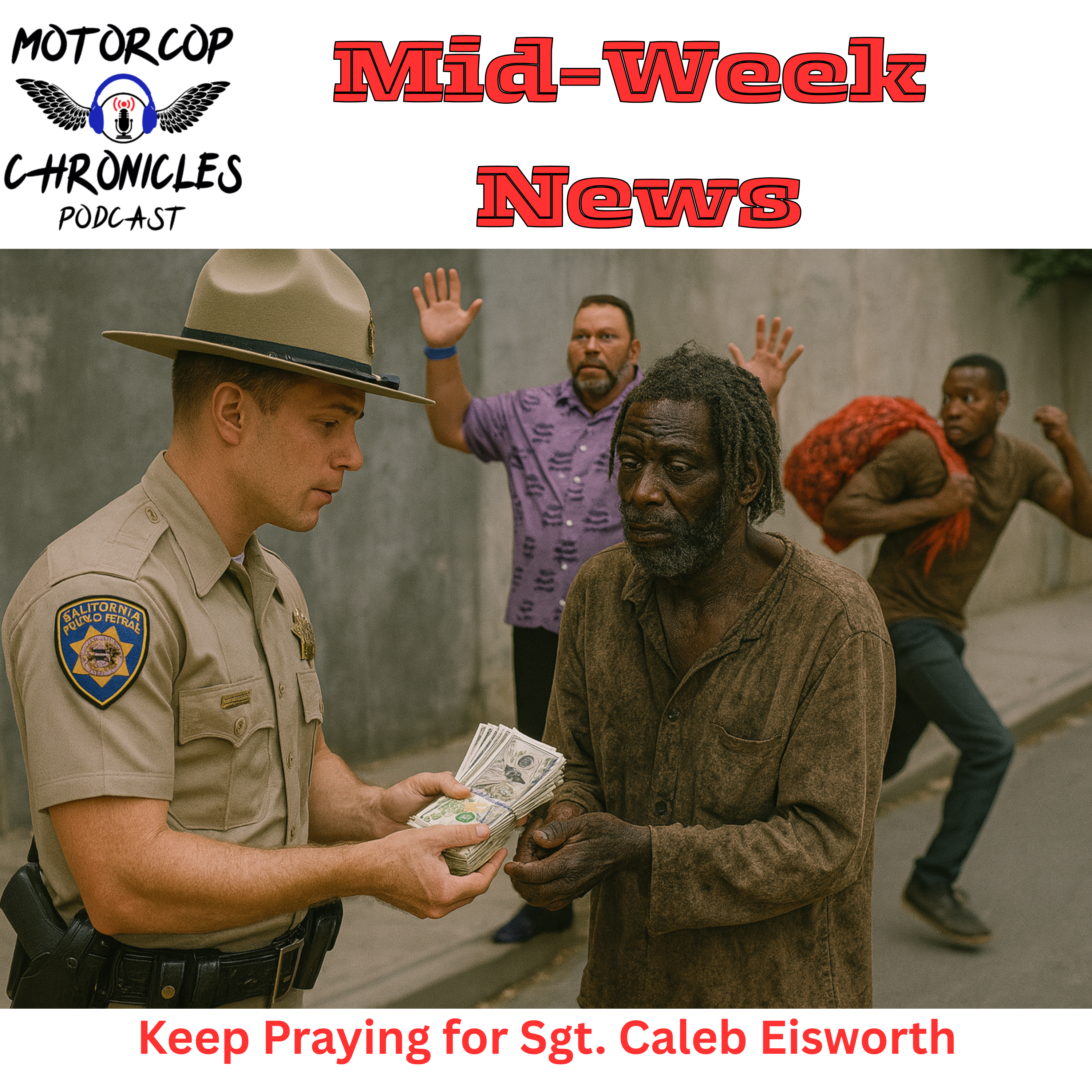 Sgt. Caleb Eisworth Update, CHP Payout, Baby in a Box, Fire Fighters Ambushed