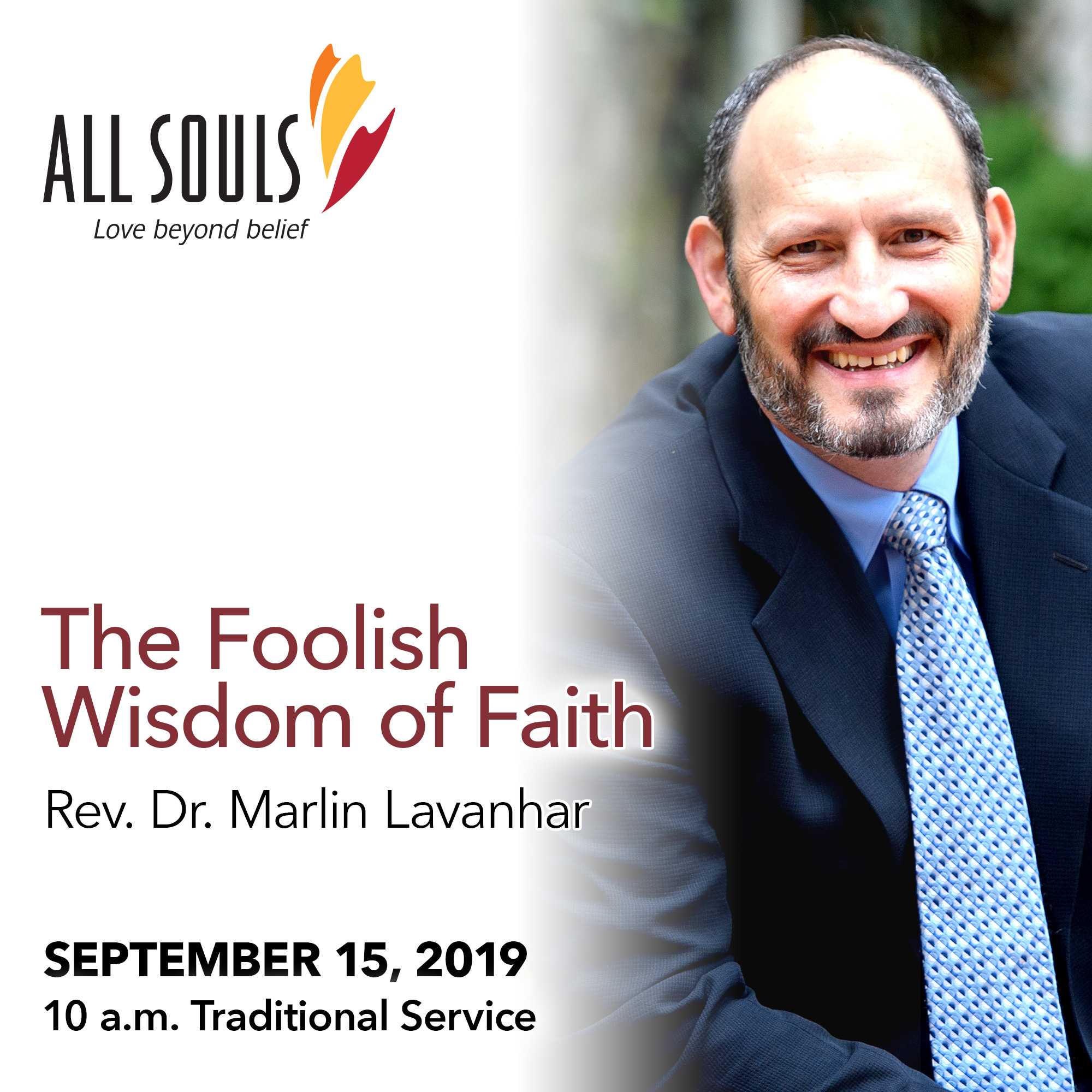 'THE FOOLISH WISDOM OF FAITH' - A sermon by Rev. Dr. Marlin Lavanhar (Traditional Service)