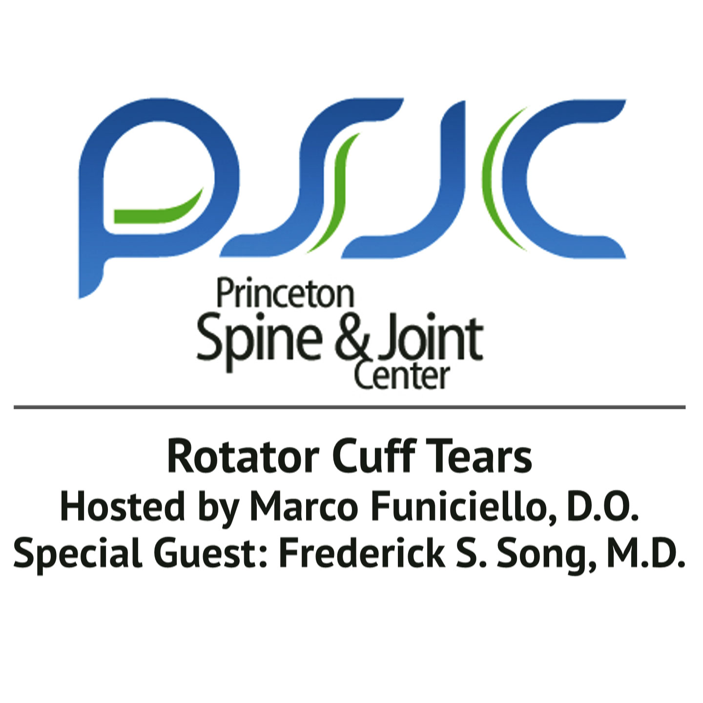 Rotator Cuff Tears - Princeton Spine And Joint Center Podcast