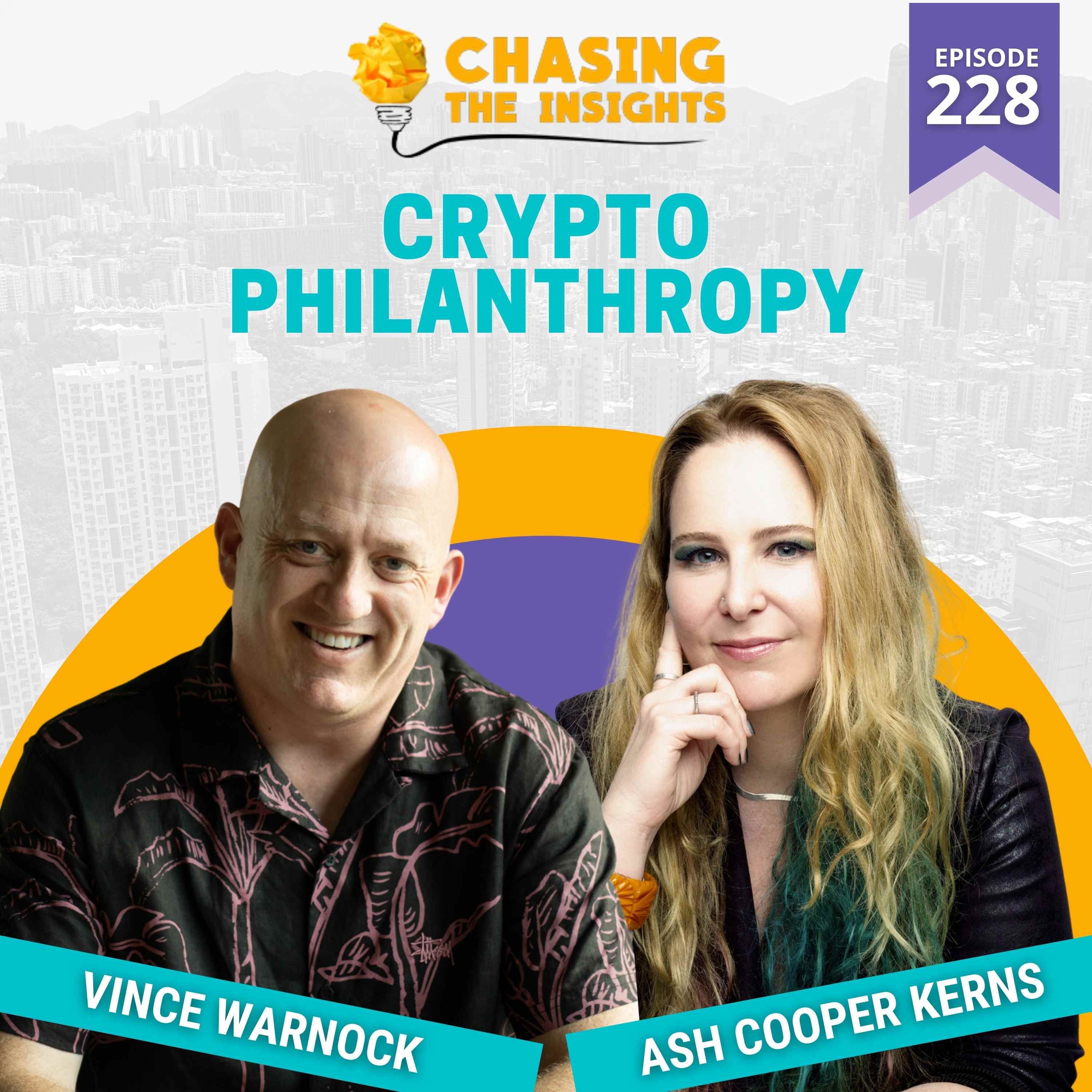 EP228 - Ash Cooper Kerns on crypto philanthropy