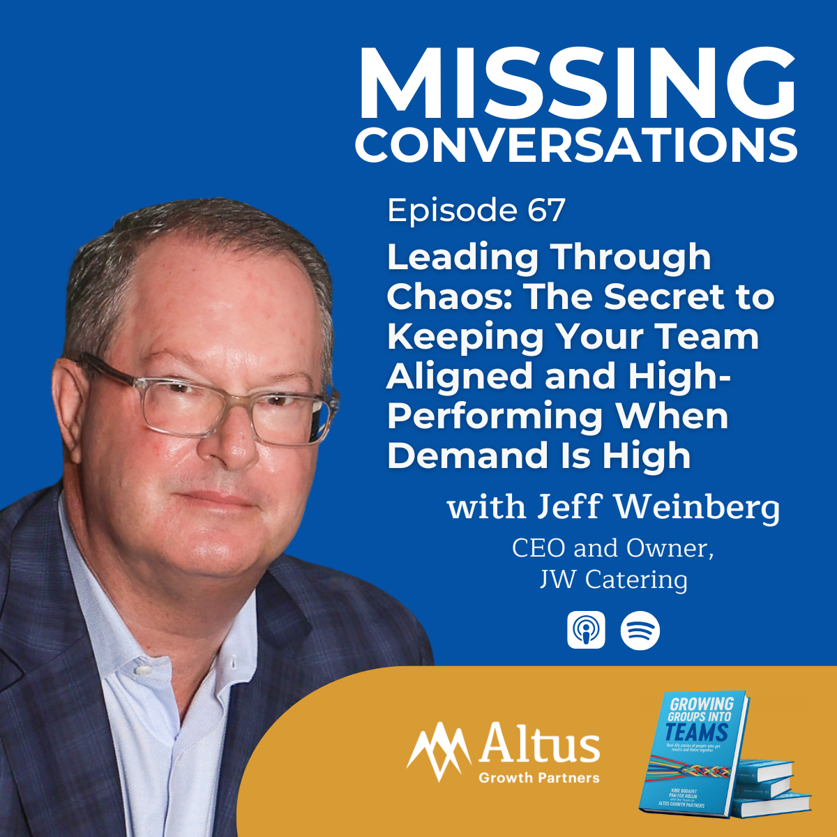 Episode #67: Leading Through Chaos: The Secret to Keeping Your Team Aligned and High-Performing When Demand Is High
