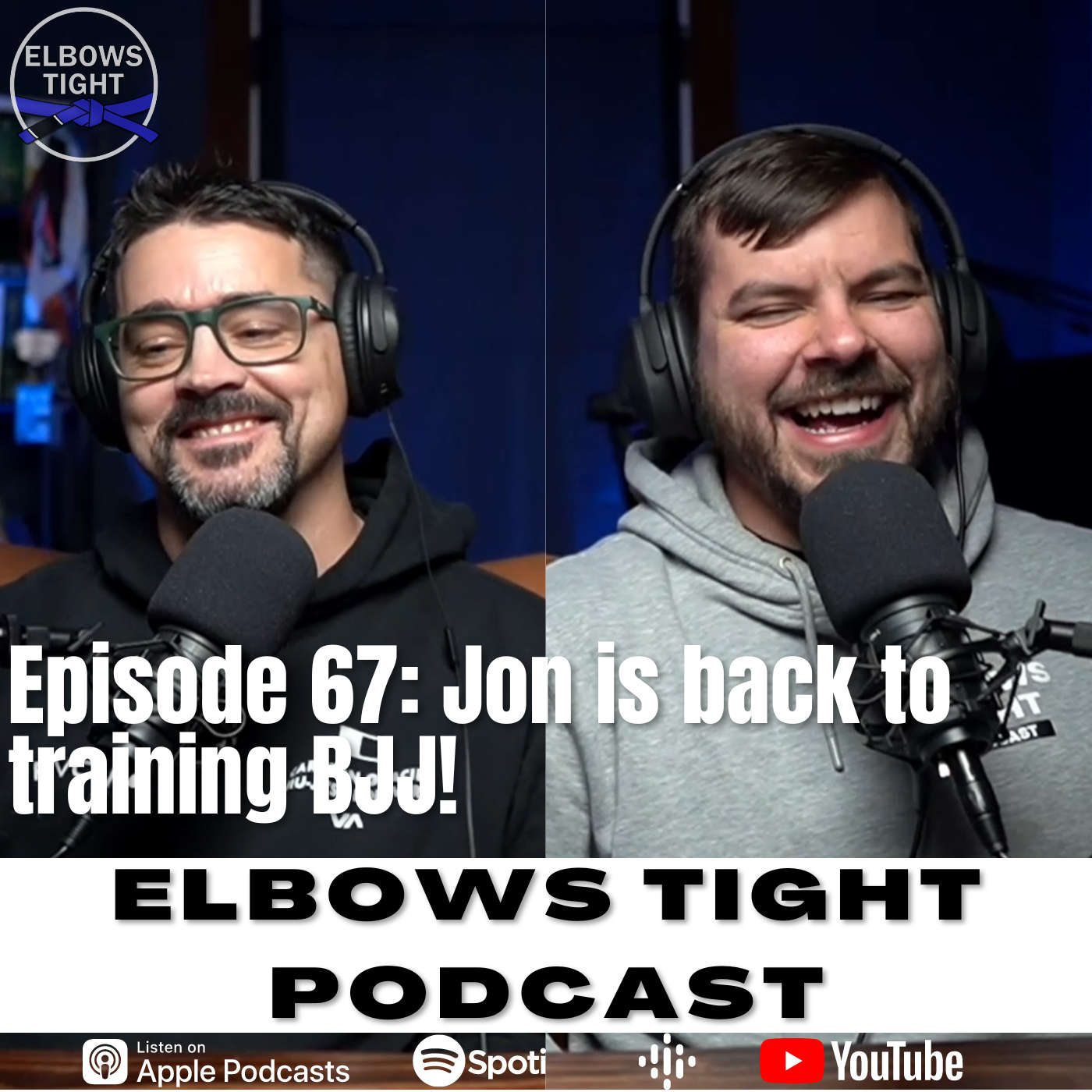 Elbows Tight Podcast: The Beginners Journey Through Jiu-Jitsu