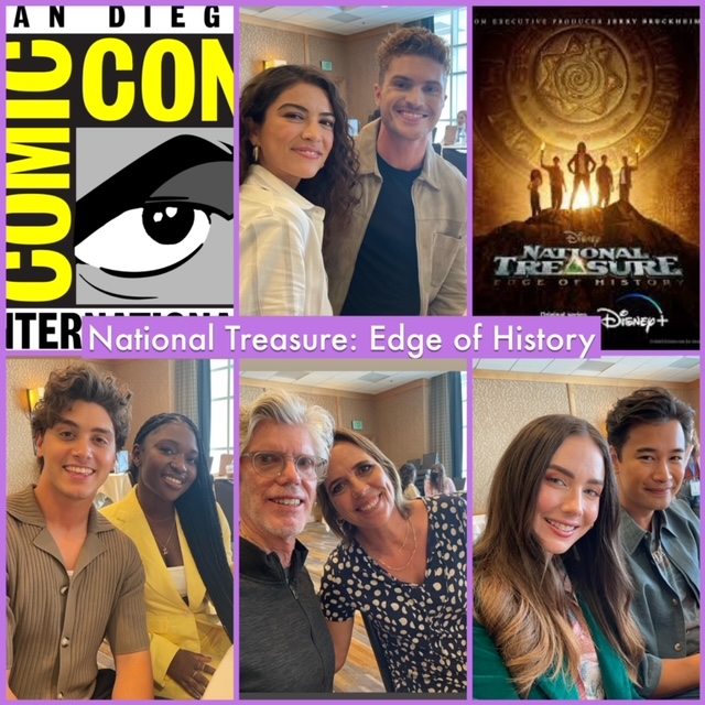 Episode 1313 - SDCC - National Treasure: Edge of History w/ Jordan Rodrigues/Lyndon Smith/Antonio Cipriano/Zuri Reed/Lisette Olivera/Jake Austin Walker/Cormac & Marianne Wibberley (Showrunners)!