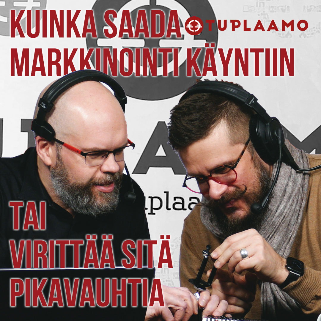 Kuinka saada markkinointi käyntiin tai virittää sitä pikavauhtia