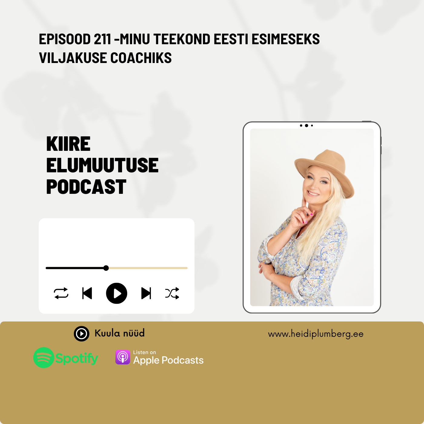 Episood 211 - Minu teekond Eesti esimeseks viljakuse coachiks