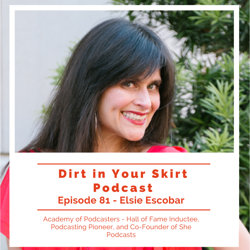 #081 - Elsie Escobar - Podcasting Pioneer, Co-Founder of She Podcasts and Founder of Elsie's Yoga Podcast Talks About Podcasting and the Role Women Play in the New Media Space