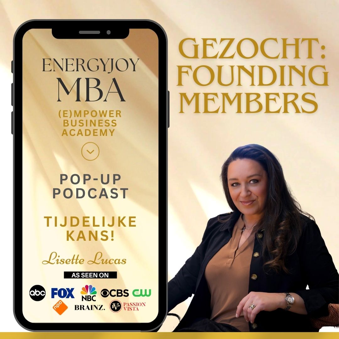 Lisette Lucas Podcast | Shift naar EnergyJoy & High Frequency Mastery