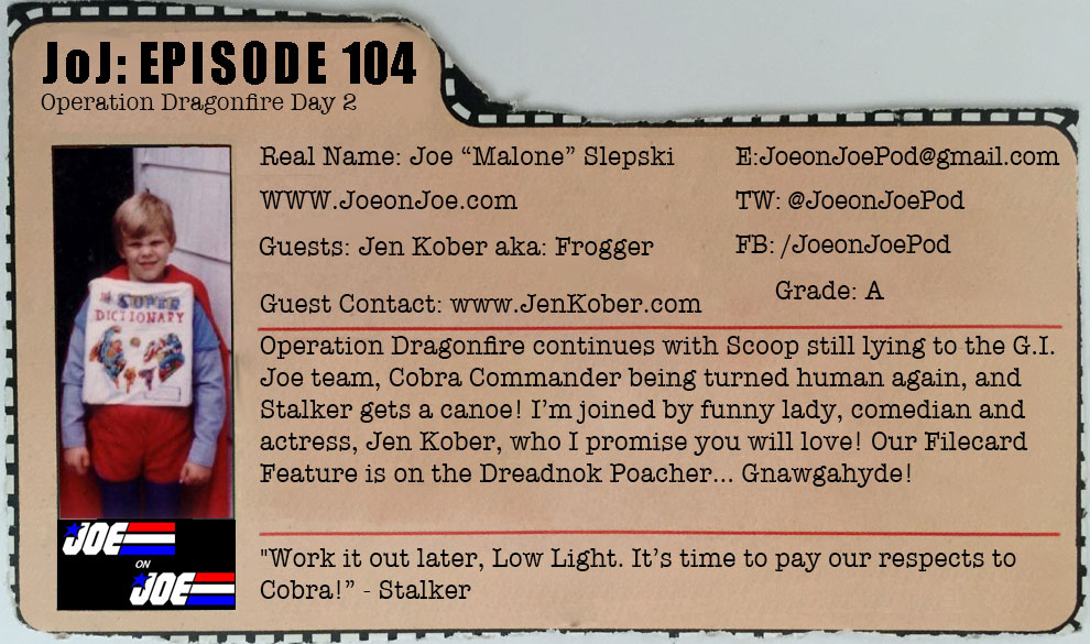 Joe on Joe - A G.I. Joe Podcast