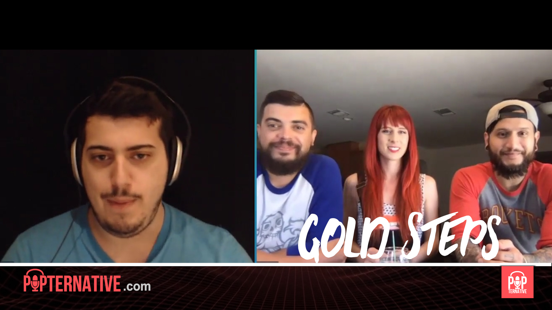 Pop Punk band Gold Steps talk about starting the band, musical influences and more!