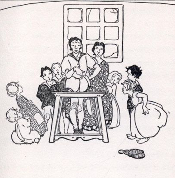 The Table, The Sifter and The Pinchers - A Portuguese Folktale
