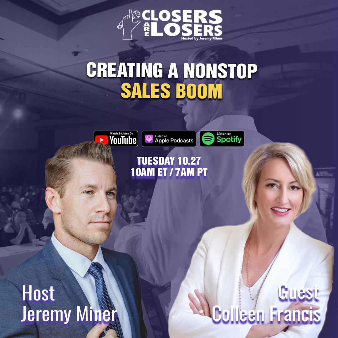 Creating A NonStop Sales Boom - with Colleen Francis