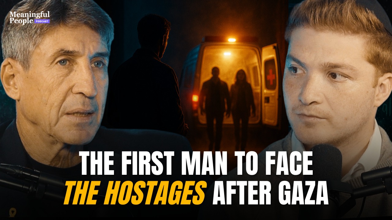 Glenn Cohen | The Former Mossad Psychologist in the Room When the Hostages Returned