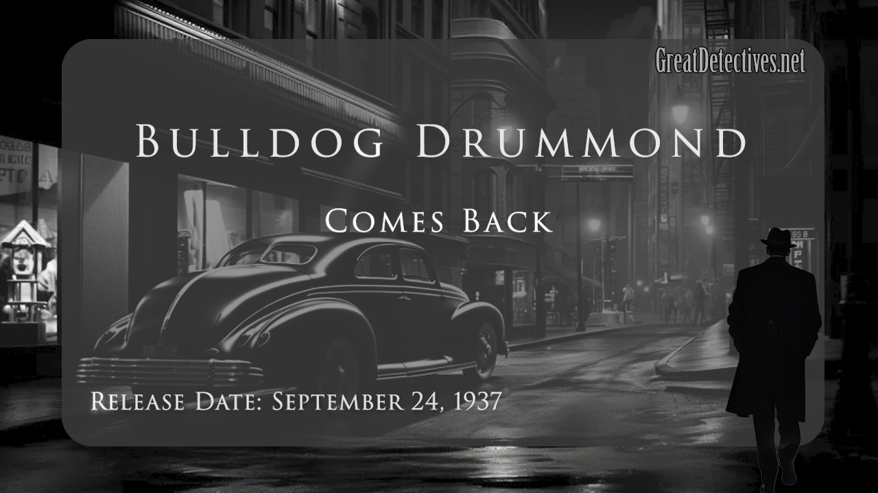 Video Theater – The Great Detectives of Old Time Radio