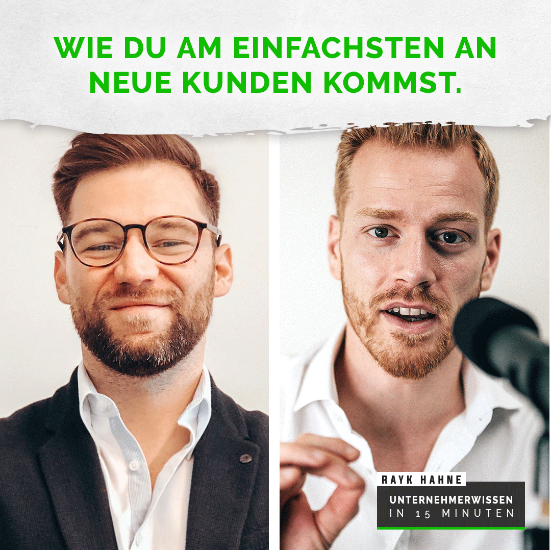 Unternehmerwissen in 15 Minuten - Mit Rayk Hahne