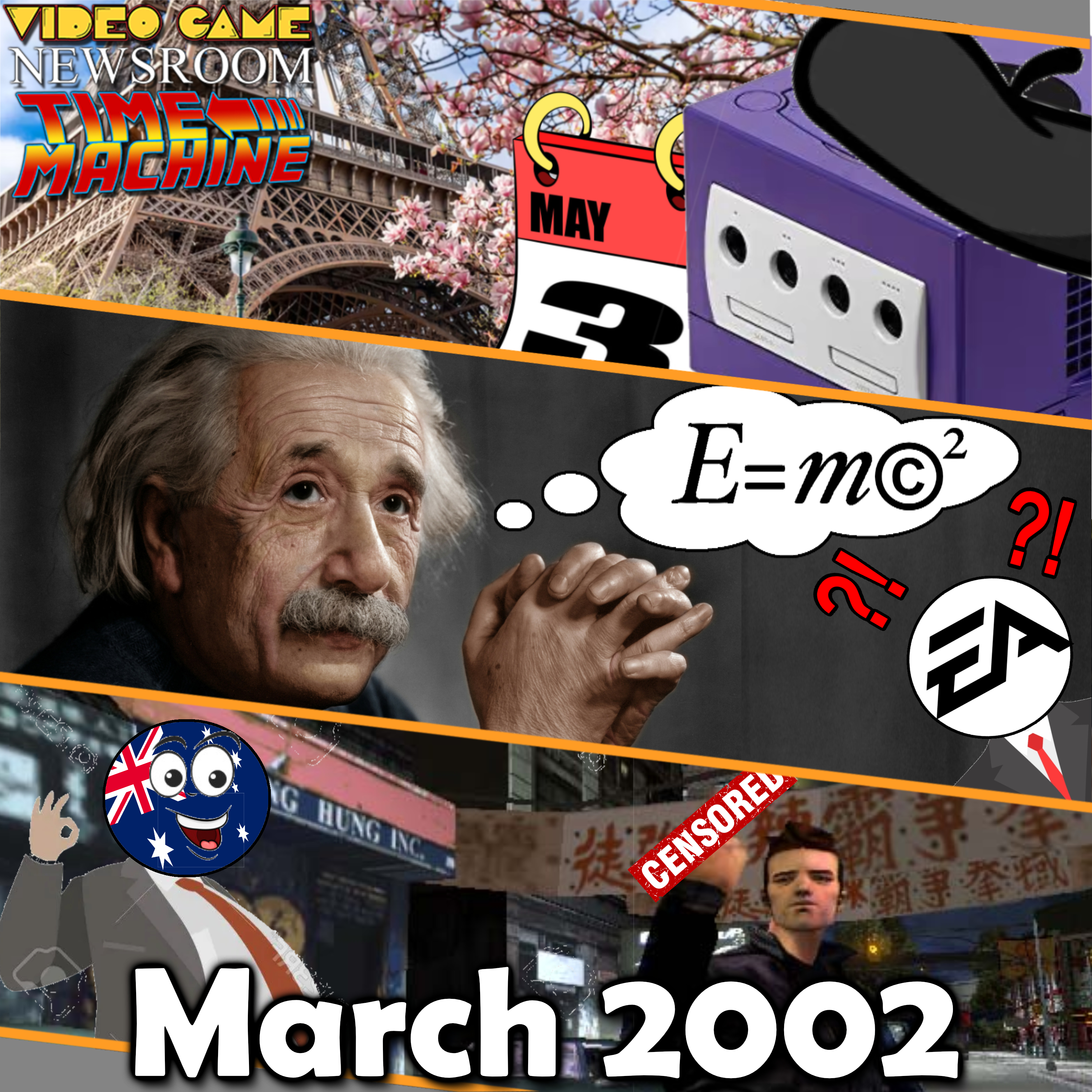 Video Game Newsroom Time Machine