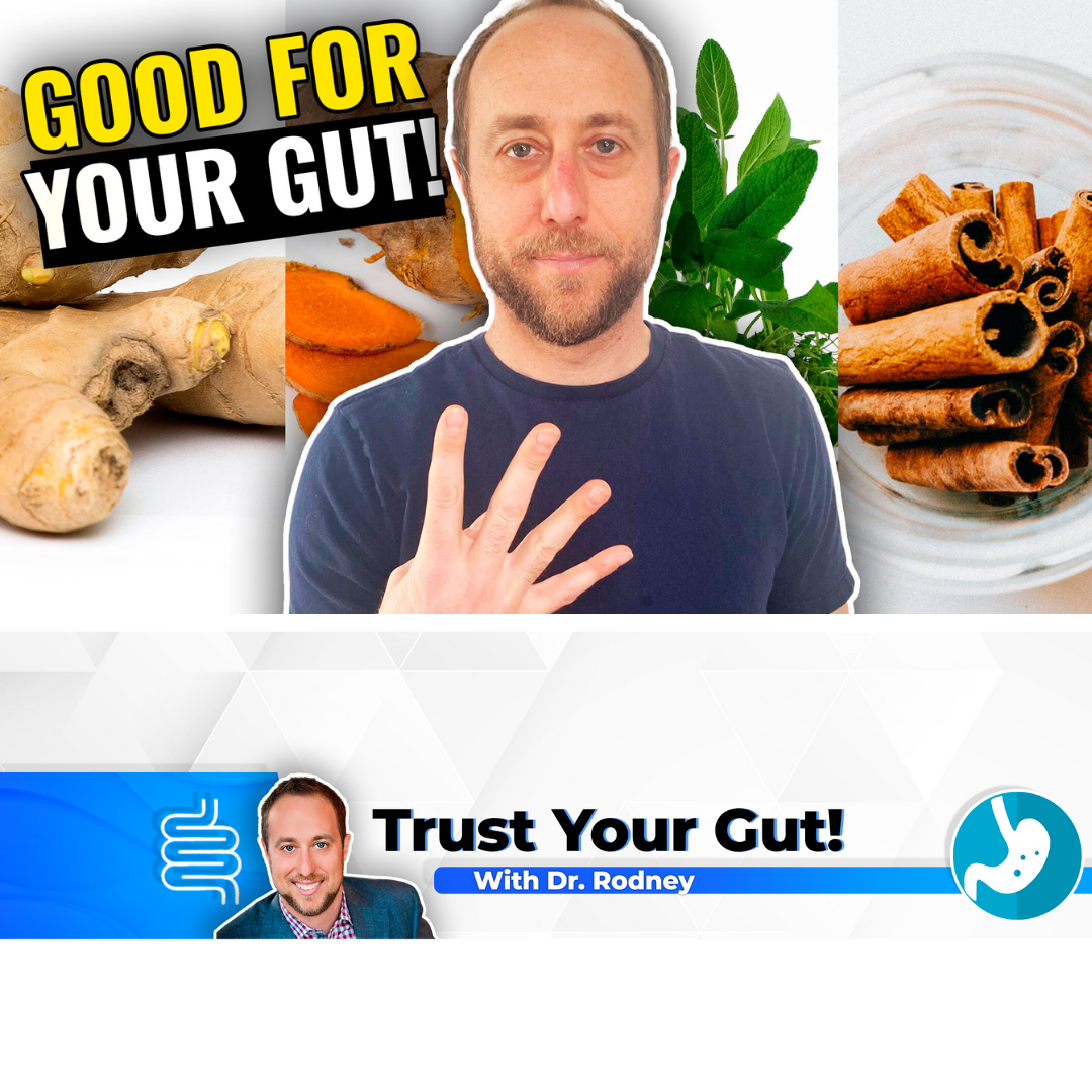 4 Herbs & Spices For Better Gut Health