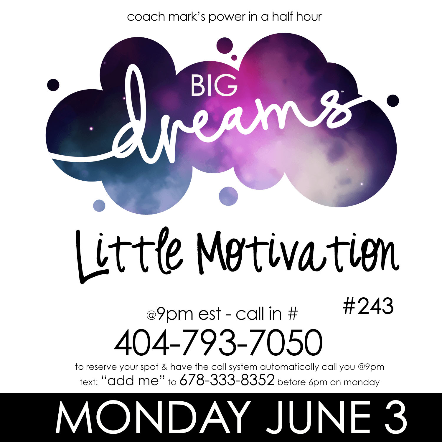Episode 243: Big Dreams, Little Motivation