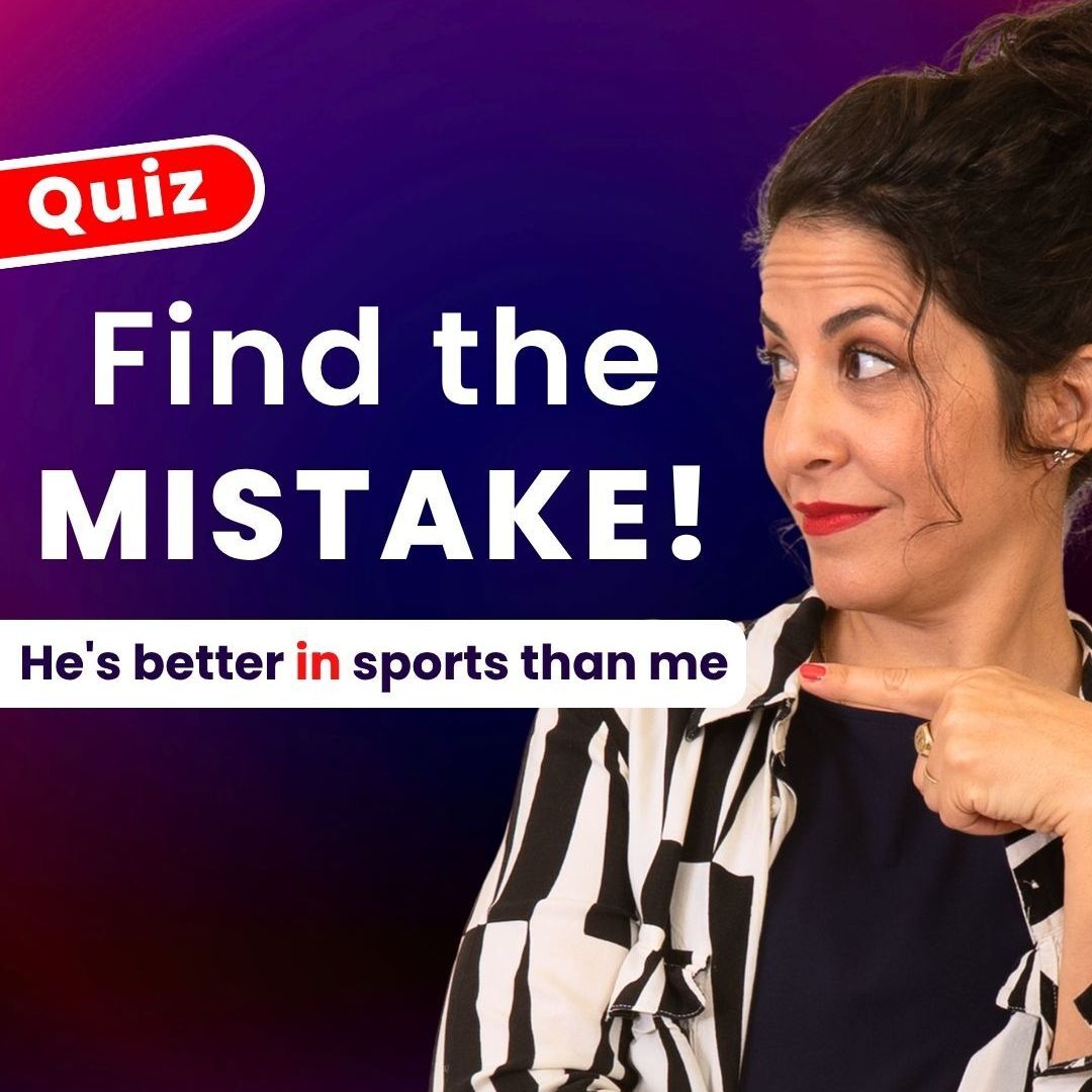 481. Can you guess the English mistake? Quiz yourself! 481. Can you guess the English mistake? Quiz yourself!