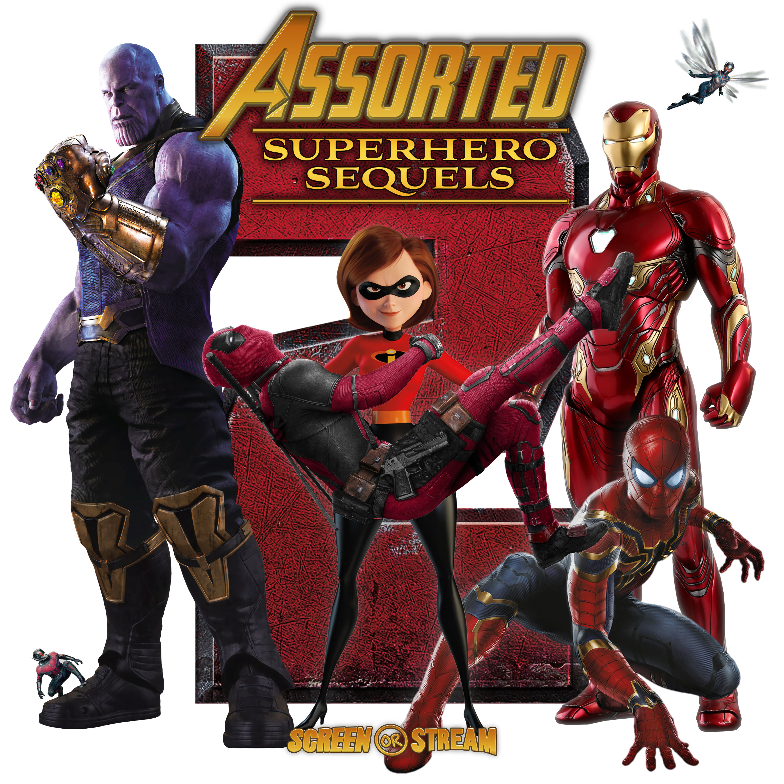 Assorted Superhero Sequels