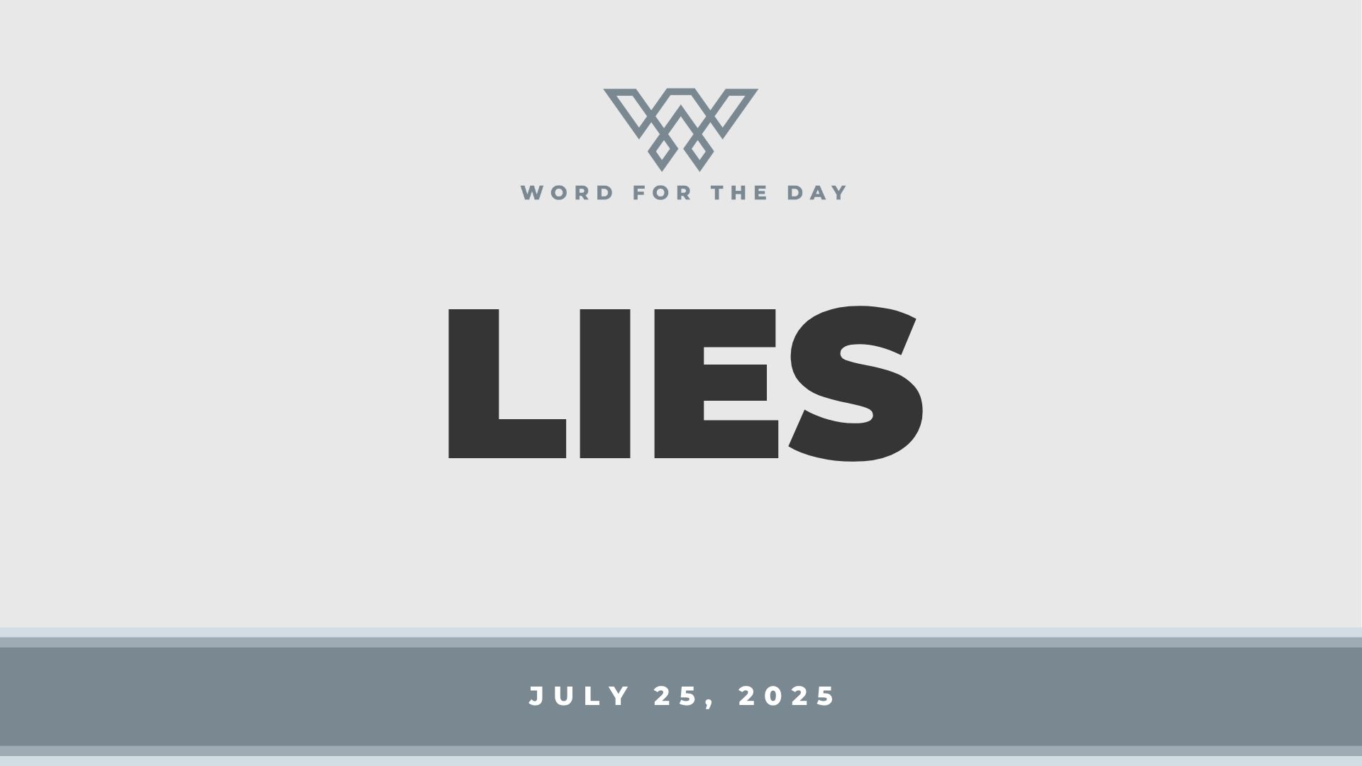 Lies