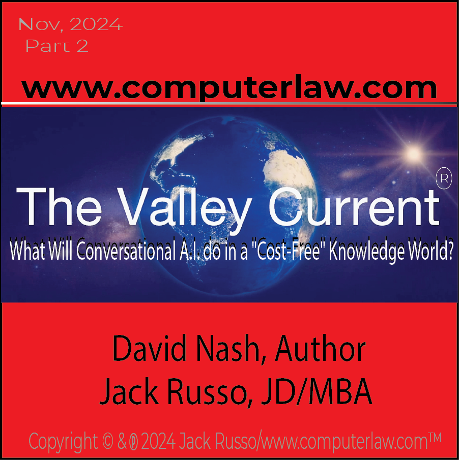 The Valley Current®: What Will Conversational A.I. do in a 