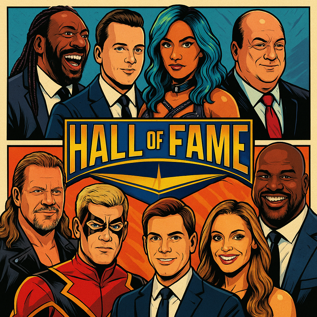 The Superstars Summit: Shaq • Trish Stratus • Mercedes Moné • Chris Jericho • Paul Heyman • Stardust