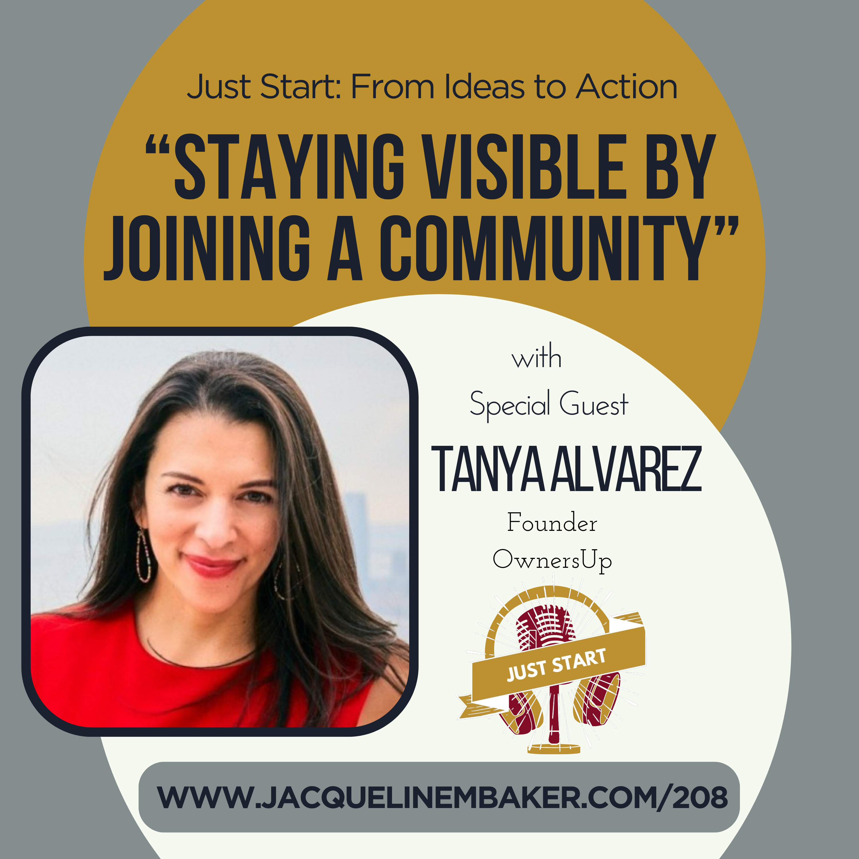 Just Start: Get Visible