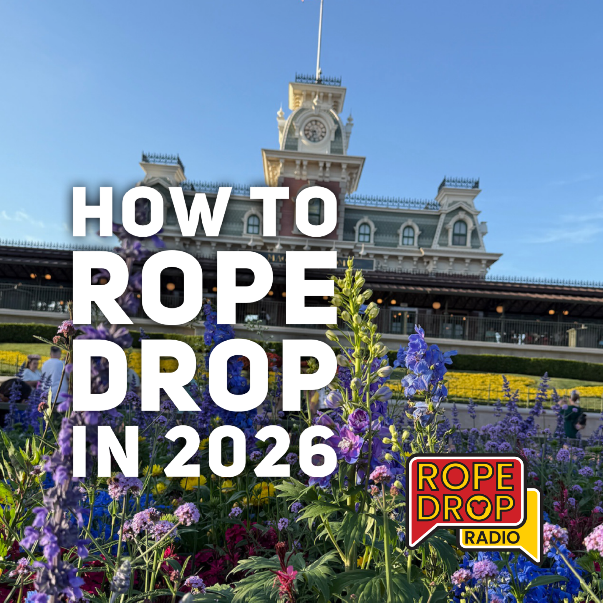 How to Rope Drop Disney World in 2026 (Park-by-Park Plans)