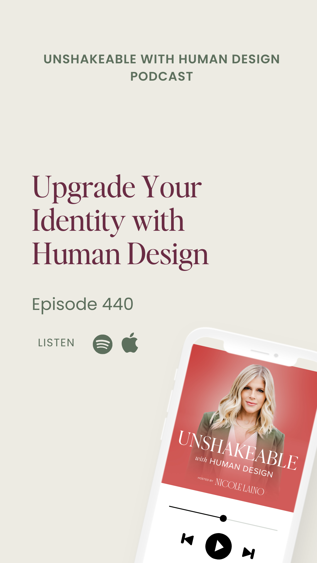 440: Upgrade Your Identity with Human Design