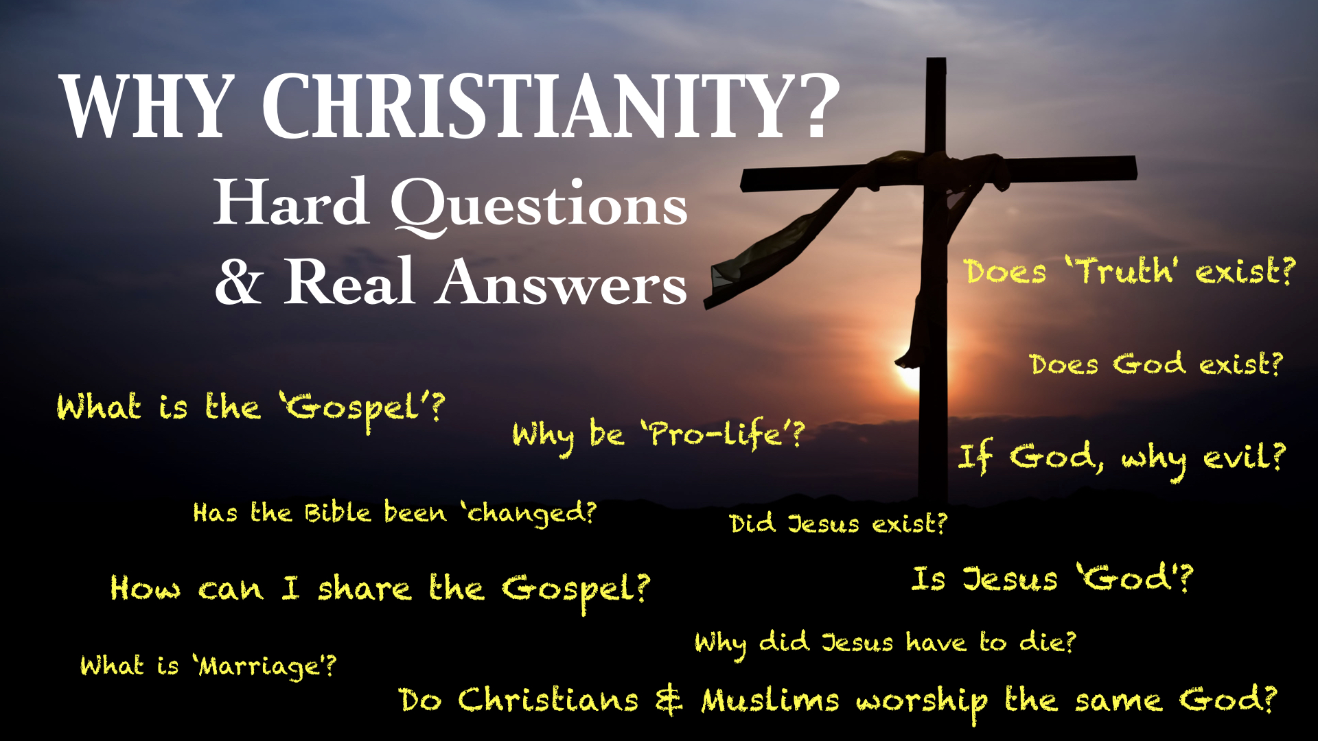 Do Christians & Muslims Worship the Same God? (