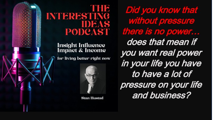 Interesting ideas with Stan Hustad