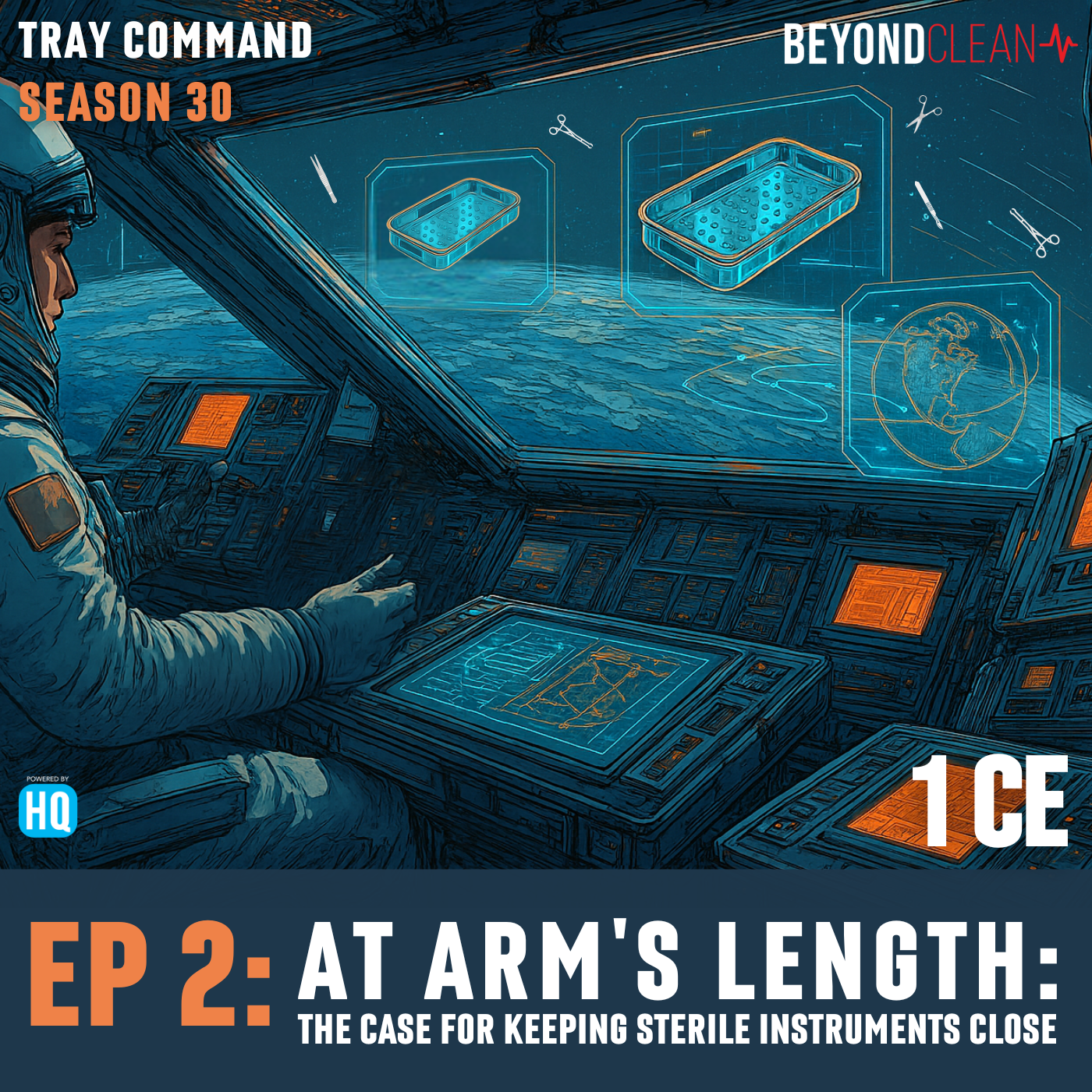 Tray Command - At Arm's Length: The Case for Keeping Sterile Instruments Close