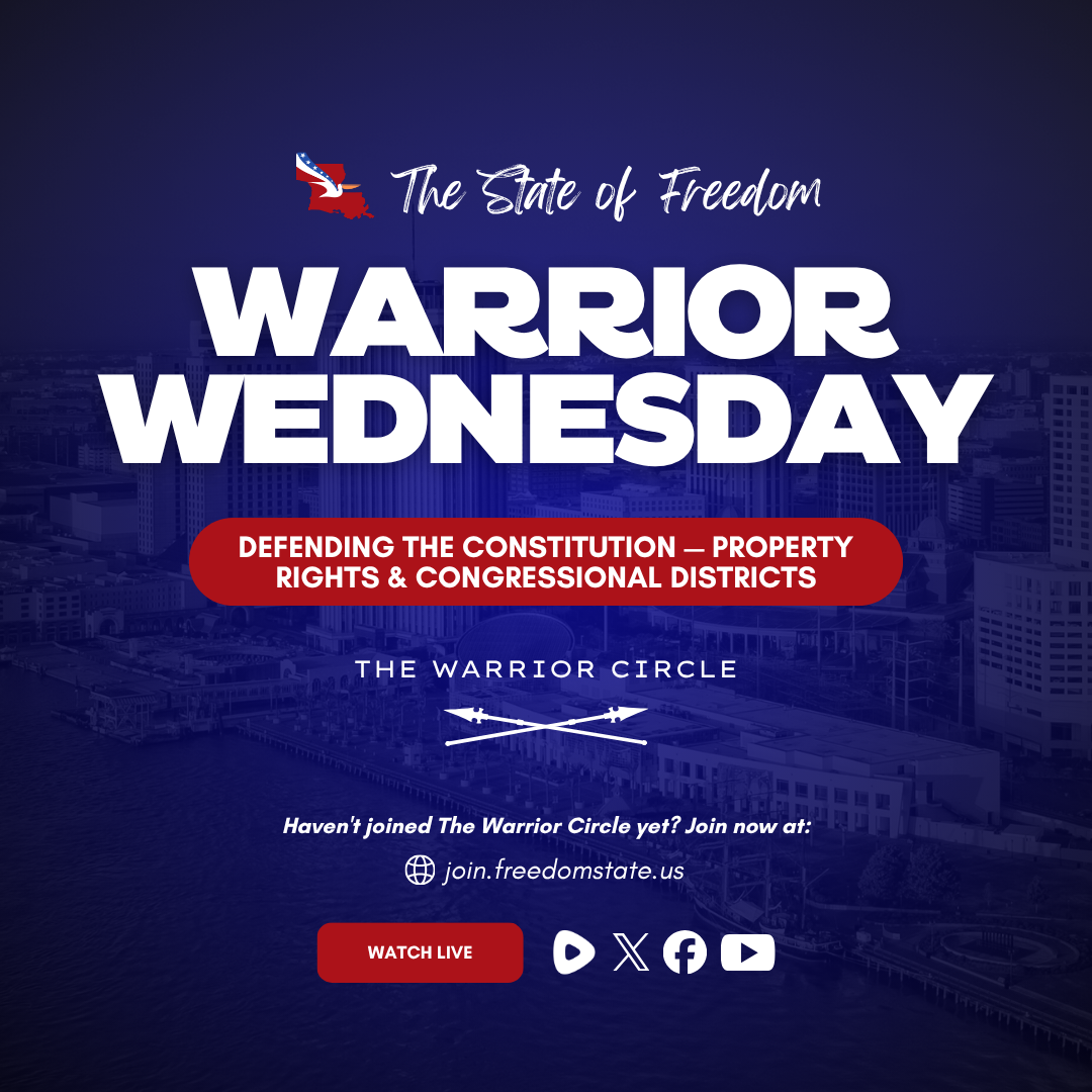 Warrior Wednesday: Defending the Constitution — Property Rights & Congressional Districts | Paul Hurd | Ep. 8