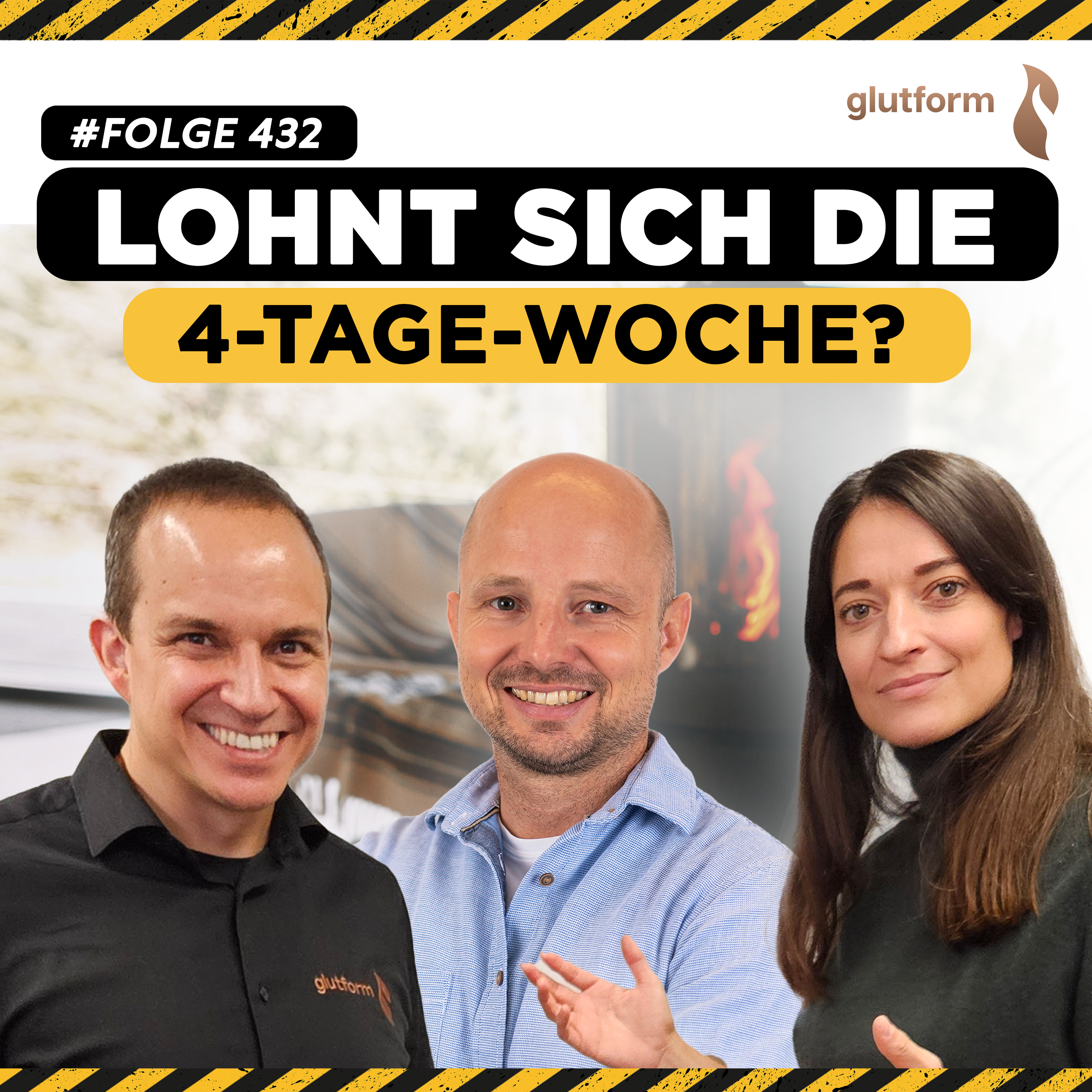 Bringt die 4-Tage-Woche mehr Gewinn und zufriedene Mitarbeiter? Eine kontroverse Diskussion mit Martin Ritler (Geschäftsführer Glutform) & Nadja Kaderli (Geschäftsführerin vitami:m) #432