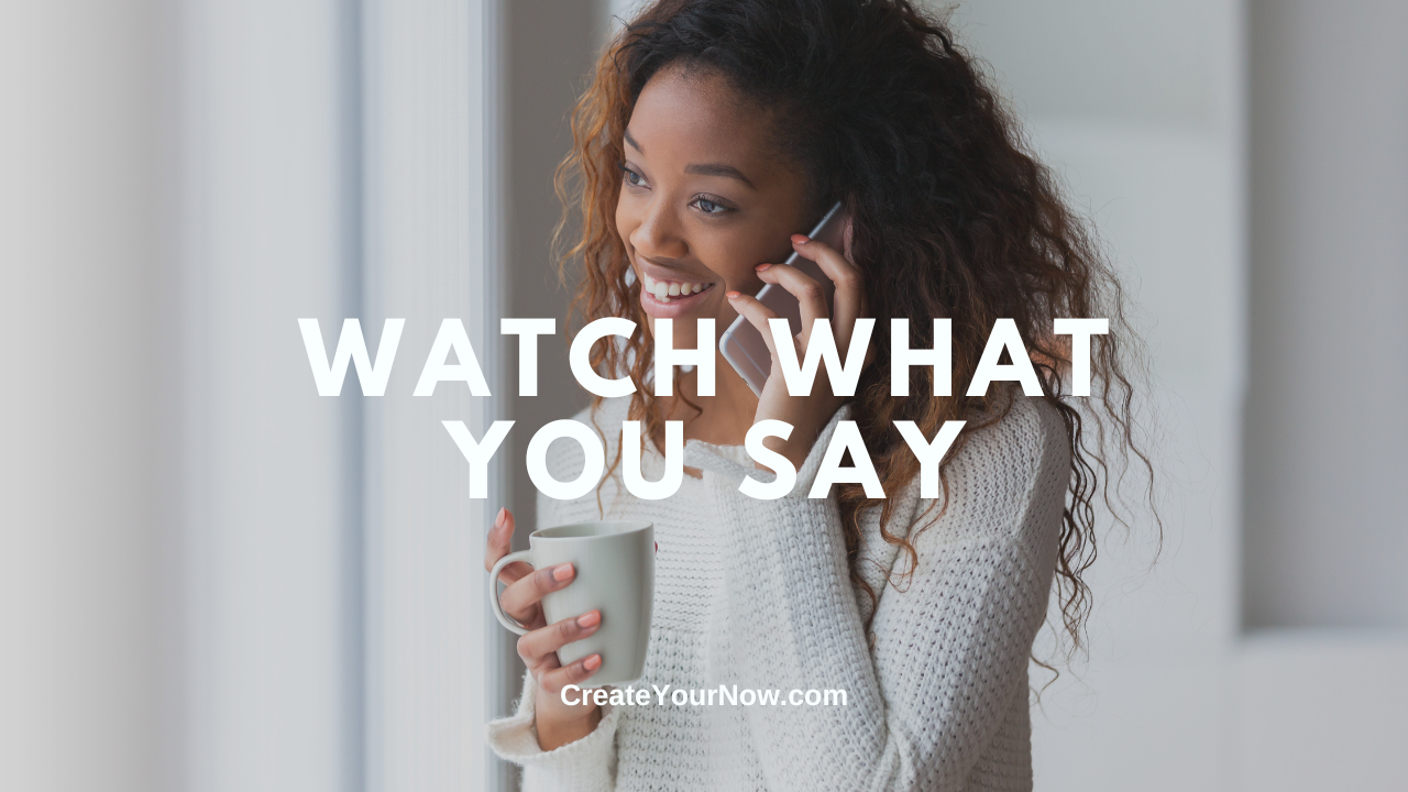 3718 Watch What You Say