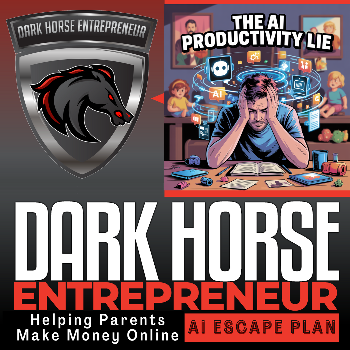 EP 525 The AI Productivity Lie Thats Destroying Parent Entrepreneurs | AI burnout | entrepreneur tips | ai entrepreneur