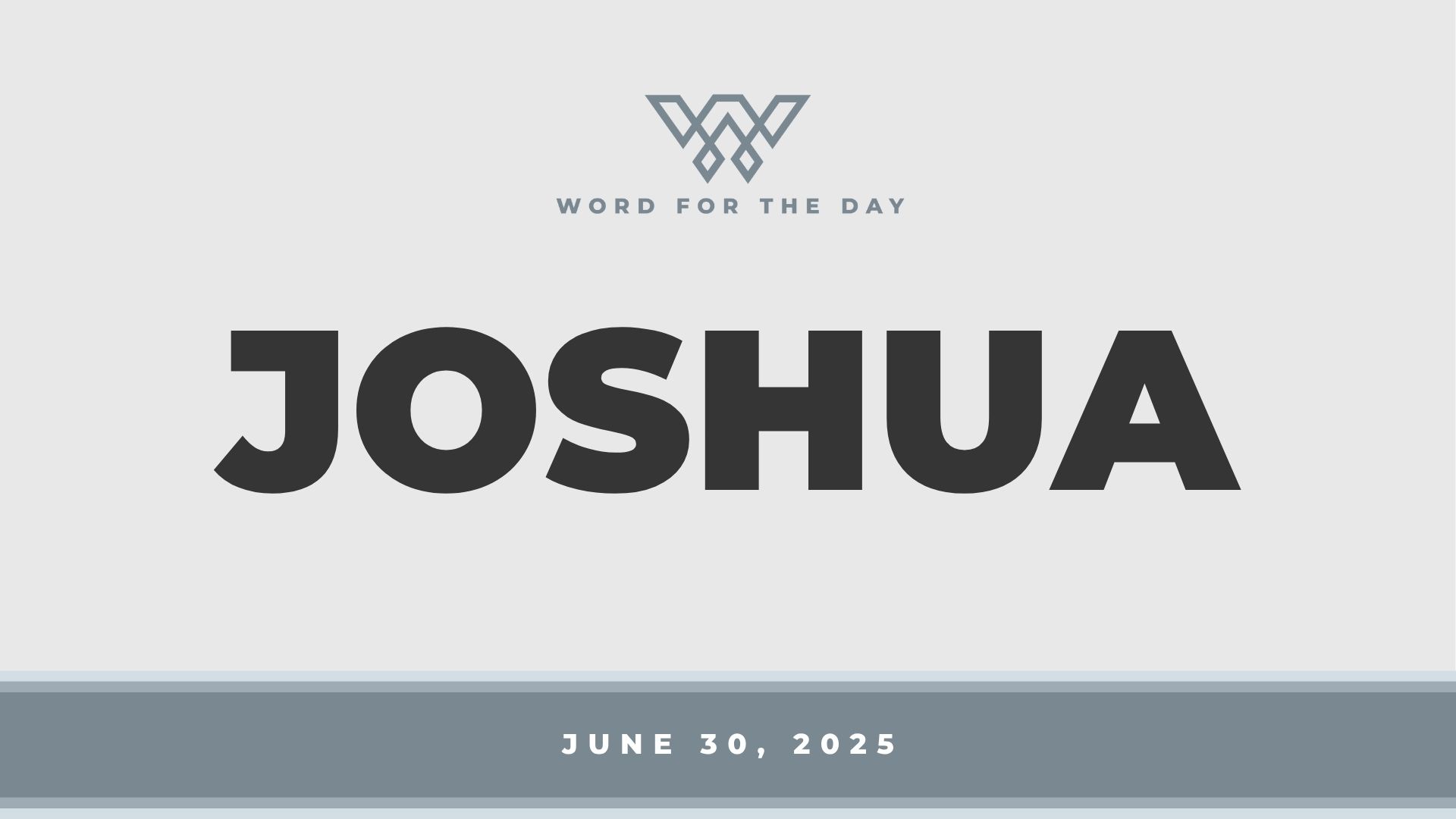 Joshua