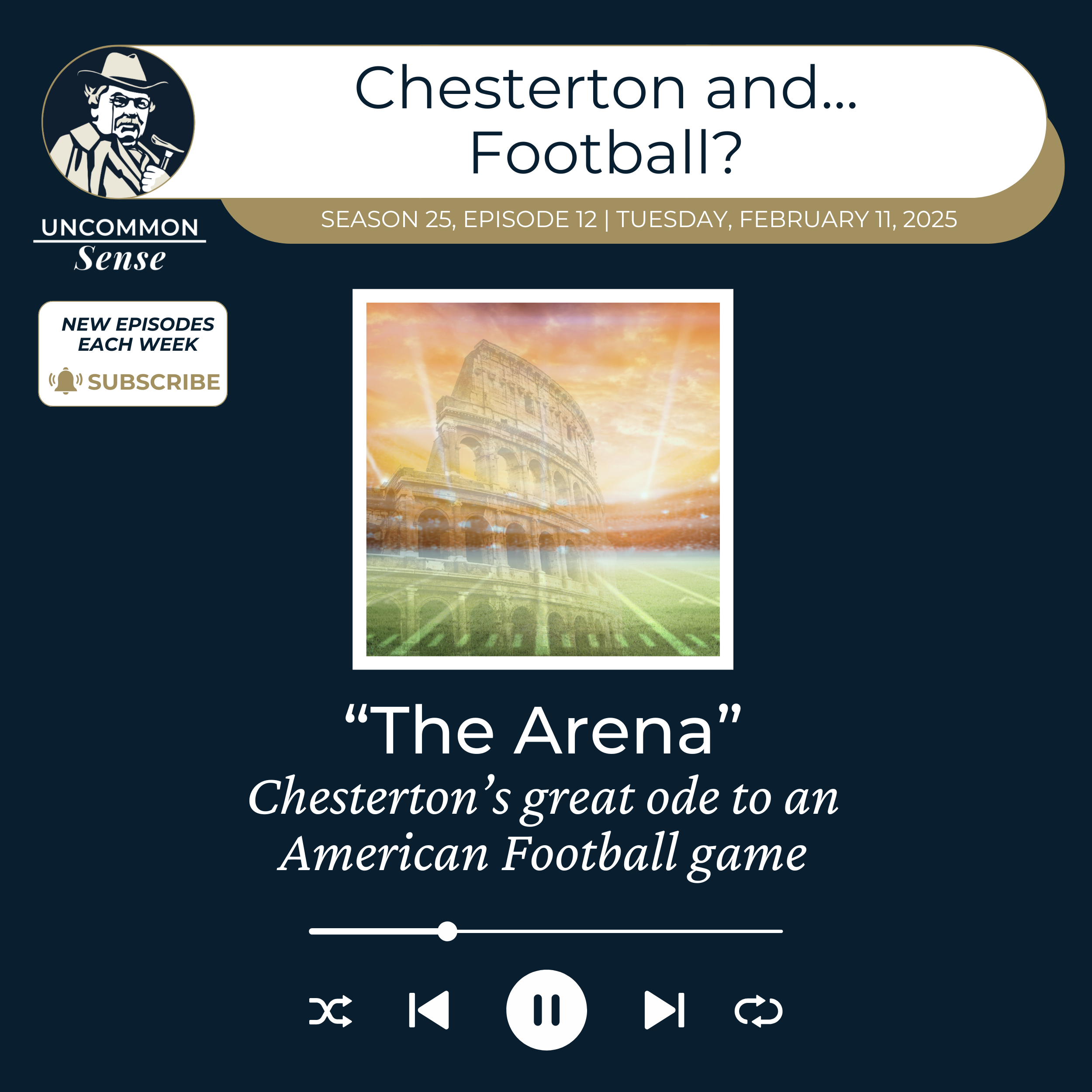 Chesterton and Football? Reading "The Arena"
