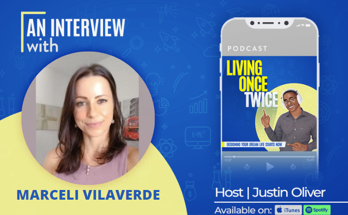 Living Once Twice Ep 50 - Benefits of Energy Healing & Holistic Therapy w/ Marceli Vilaverde