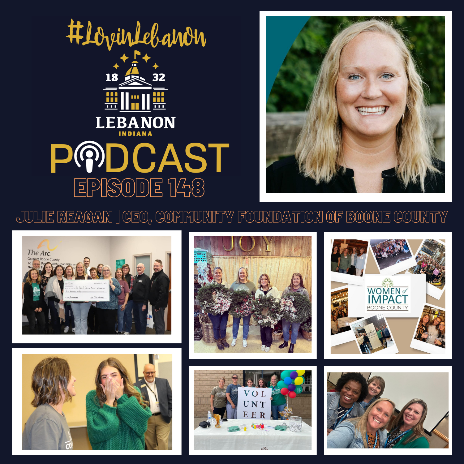 Episode 148 - Julie Reagan | Community Foundation of Boone County CEO